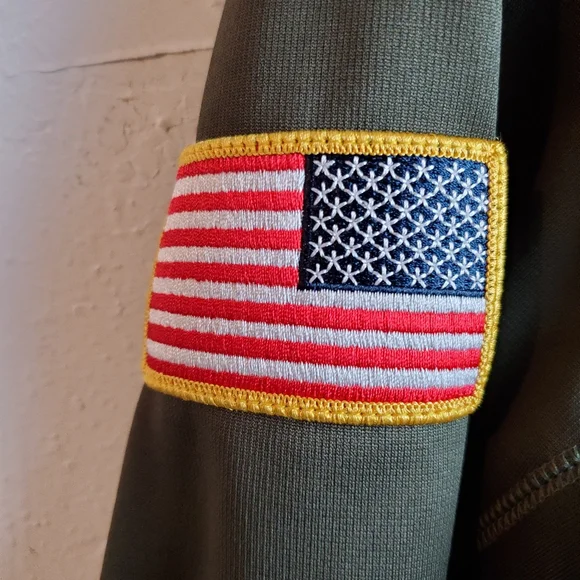 NFL 49ers salute to the military Olive Green Hoodie - Picture 3 of 11